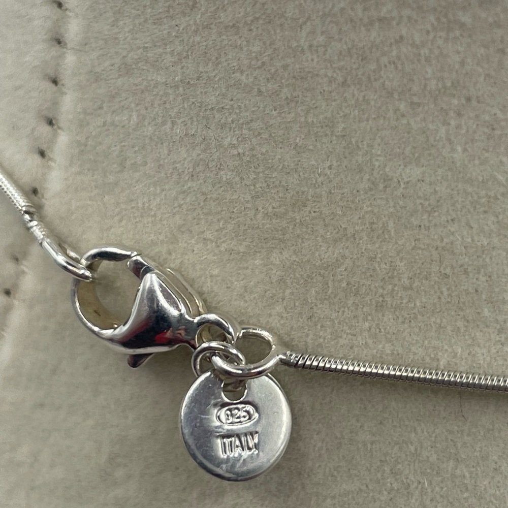 💍#13 Tiffany & Co Sterling Silver Heart Necklace - Picture 6 of 9